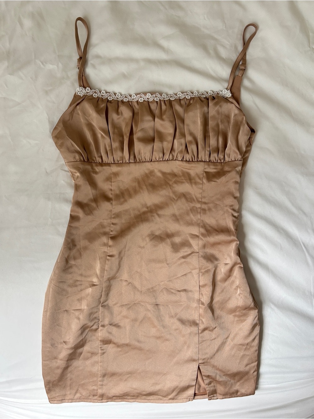 REVOLVE jazmin nude cami mini dress